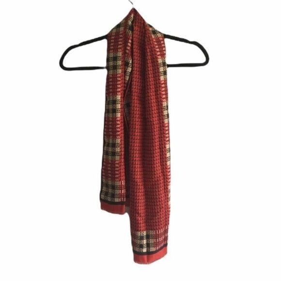 Mirsa Vintage Silk Scarf Print One Size - Picture 6 of 9